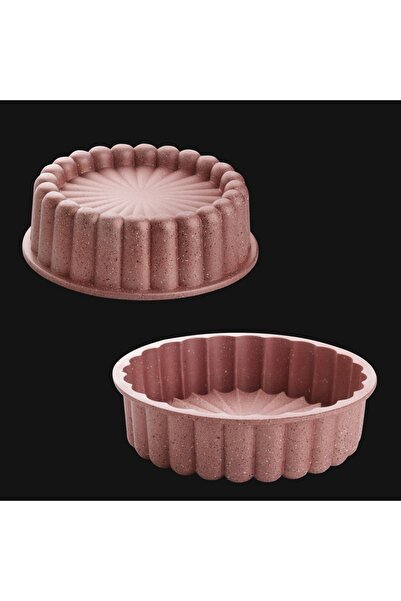 Esta Cast Rose Gold Granite Tart Pan – Durable - Non-Stick