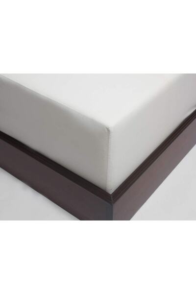 güllüce ev tekstil ürünleri Fitted Sheet White