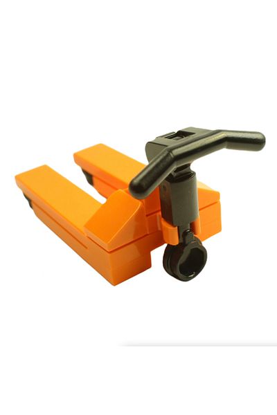 LEGO Original Accessory Moc Custom Minifigure Modular Building Building Havalimani Orange Crawler Carrier