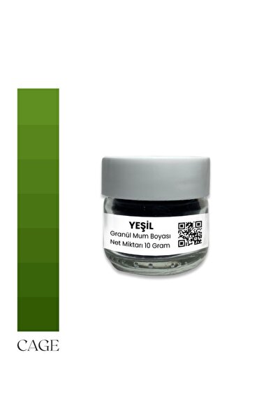 Cageartstudio Lüks Yüksek Kaliteli Granül Mum Boyası 10 Gr