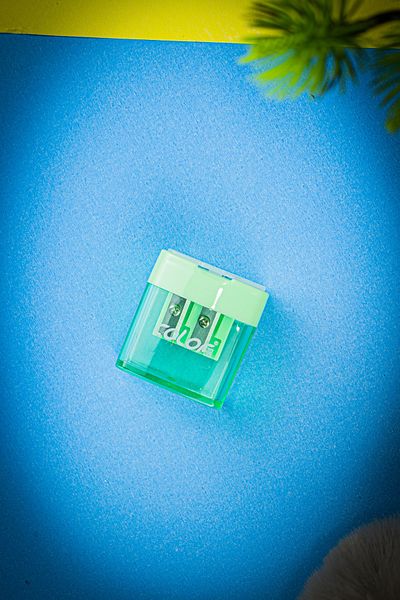 shopifav Colorbank Pencil Sharpener with Lid