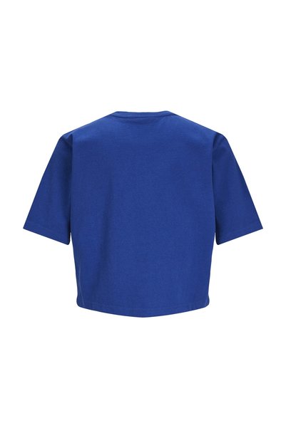 JJXX Crew Neck Printed Navy Blue Women's T-Shirt 12200326