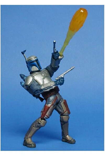 Hasbro Star Wars Episode 2 Basic Figure Jango Fett Final Battle Version- Special Edition-2002 Years