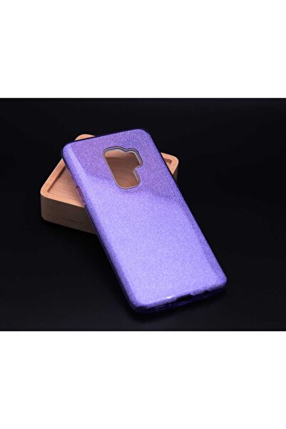 ZM STORE Samsung Galaxy S9 Plus Kılıf Renkli Simli Parlak Shining Kapak