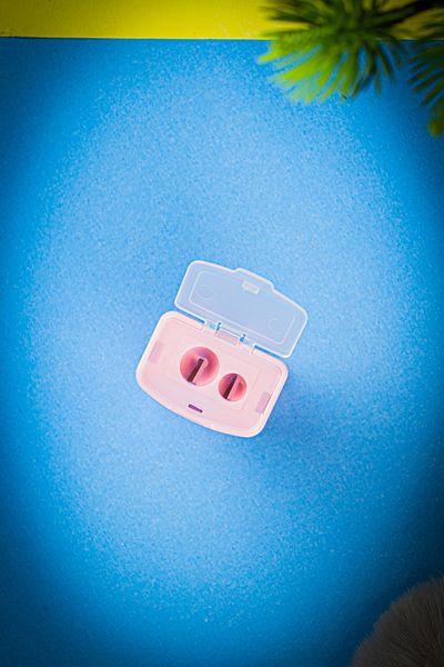 shopifav Colorbank Pencil Sharpener with Lid
