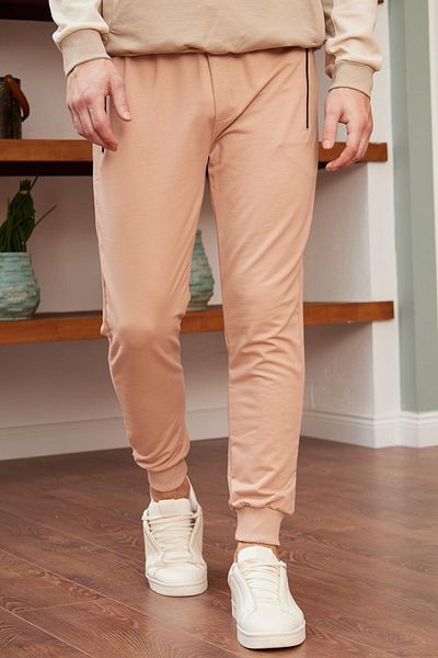 Danger Ανδρικό φούτερ Basic Fit Milk Brown