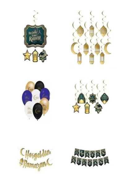 Masalsı Concept Hoş Geldin Ya Şehri Ramazan Balonlu Set