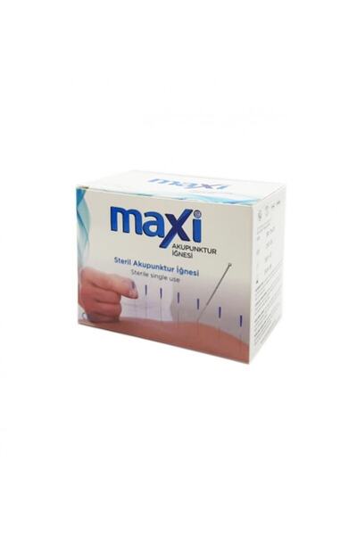 MAXİ Fizyomalzeme Akupunktur Iğnesi Kuru Iğne, Acupuncture Needle -0.35x75mm