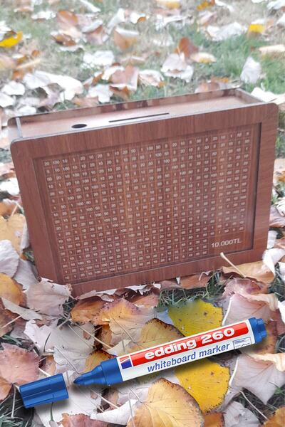 Tepaxi Parabox - 10.000 Tl Hedef Kumbara 25-17 Kalemli