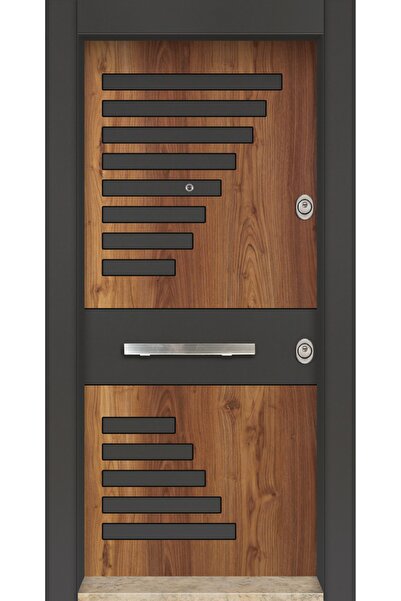 MONO ÇELİK KAPI SİSTEMLERİ Daire Giriş Kapısı, Çelik Kapı, Mn-1013 Sol