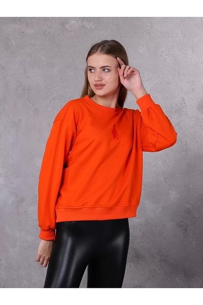 FARM ANİMALS Pulover de damă cu detalii de broderie