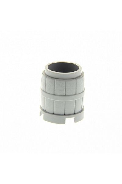 LEGO Original Accessory Moc Custom Container Barrel Light Gray 2 X 2 X 2 Barrel Barrel 1 Piece Will Be Sent