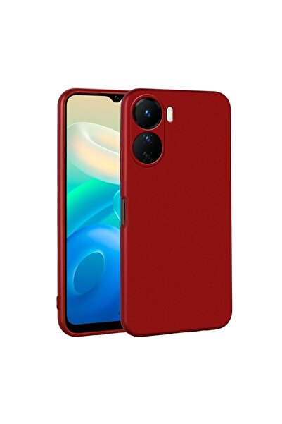 vivo Y16 Kılıf Canlı Pürüzsüz Yüzey Ince Tasarımlı Yumuşak Esnek Kapak