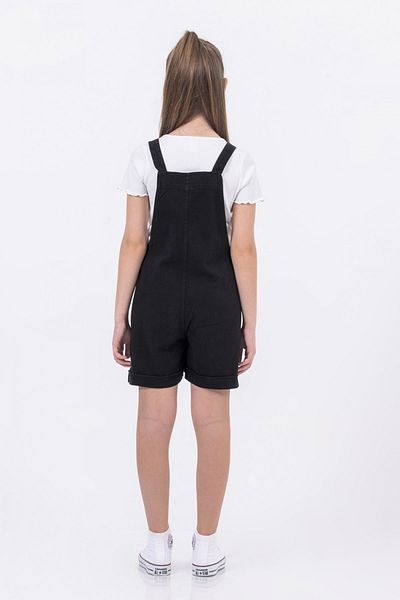 DMB BOYS & GIRLS Girl's Jumpsuit with Cotton Gabardine Shorts