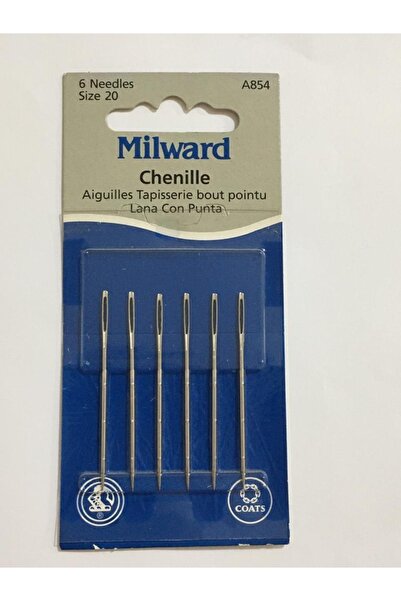 Milward إبرة التطريز الشريط / إبرة الخياطة السميكة 20 رقم.