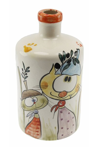 OTANTİK ÇİNİ Kaçamak Aşıklar Mutfak Tipi Yağ Şişesi 900ml