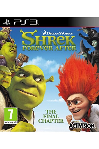 Sony Ps3 Shrek Forever After - Orjinal Oyun - Sıfır Jelatin