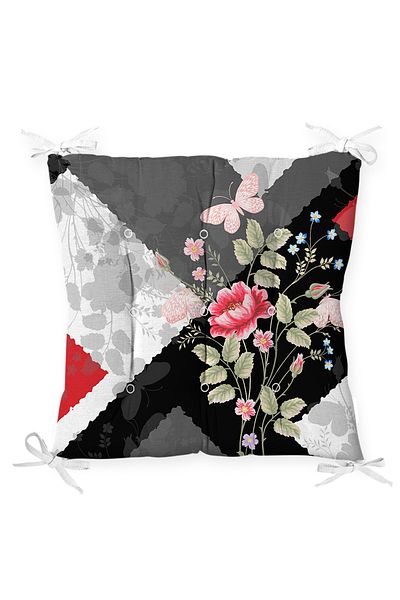 Realhomes Fashion Digital Printed Μοντέρνο Αφράτο Μαξιλάρι Καρέκλας
