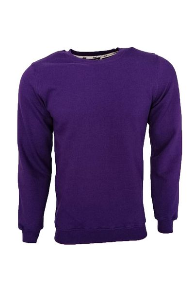 Raf Coll Unisex Basic Μωβ Φούτερ