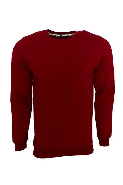 Raf Coll Hanorac unisex de bază roșu Claret