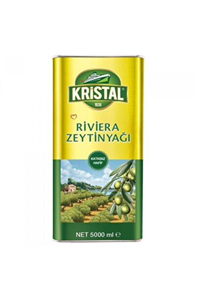 Kristal Riviera Zeytinyağı 5lt - 4'lü Koli