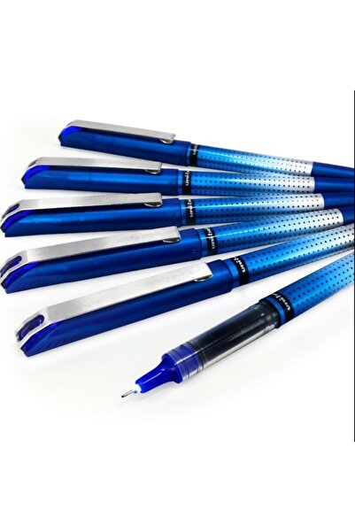 UNİ-BALL Mavi Uniball Eye Needle İğne Uçlu Kalem 5 Adet