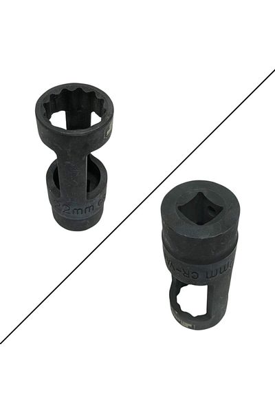 Site Hırdavat Diesel Injector Socket 22 mm 12 Corner Star 1/2