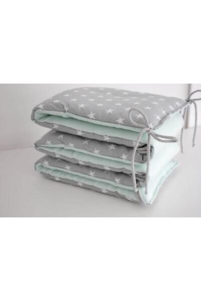 bebyx Su Yeşili Beşik Kenar Koruma 4 Kenar Yüksek Set