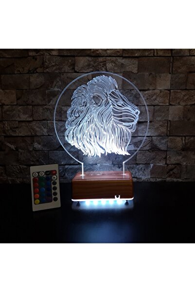 Vipyol Doğum Günü Hediyesi Aslan Masa Lambası Gs Gece Lambası