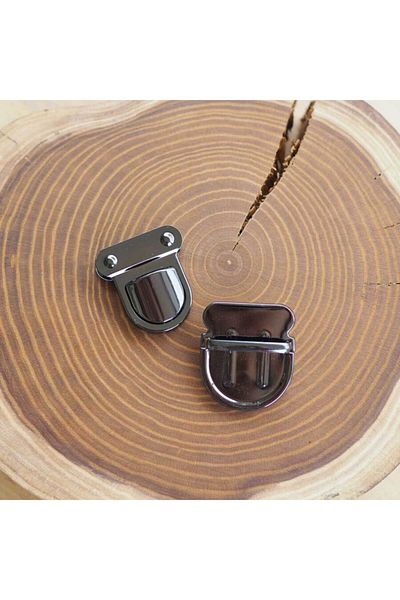 Ritzz Κλειδαριά τσάντας Anthracite 2,5 cm