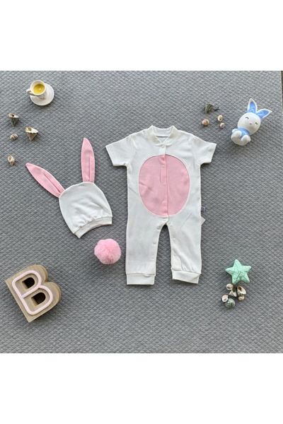 Minimus Baby Baby Girl Rabbit Model Summer Costume Jumpsuit - Baby Birth Gift
