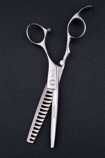 Nagasaki Hairdresser Hair Cut Efile Scissors Professional Hairdresser Scissor...