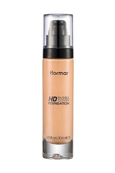 Flormar Foundation Invisible Cover Hd Foundation No: 50