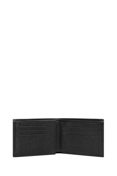 CENGİZ PAKEL Genuine Leather Men's Wallet 27442-Black