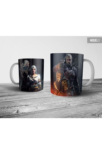 Pixxa نموذج كأس The Witcher 3: Wild Hunt