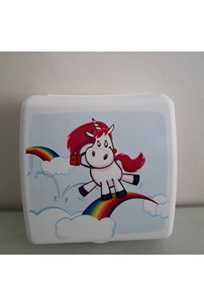 Tupperware حصان التغذية منقوشة