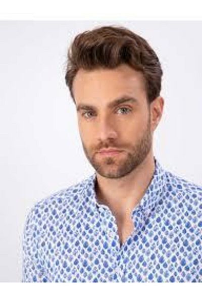 Pierre Cardin Cămașă pentru bărbați Slim Fit 770613 Roma
