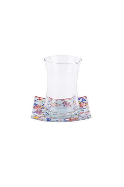 Tantitoni Cam Asorti 12 Piece Tea Set Mınt Spring