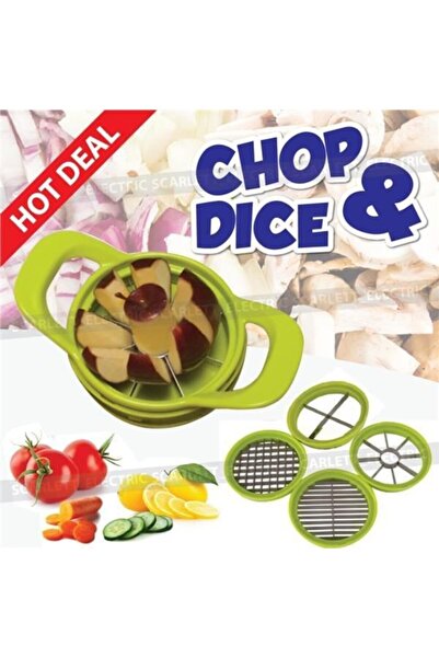 Genel Markalar Chop Dice Yeni Nesil Meyve Sebze Dilimleyici