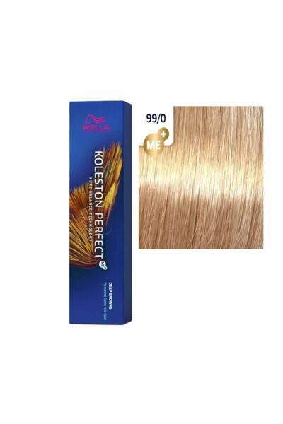 wella koleston Koleston Perfect Tüp Saç Boyası 99/0 Çok Açık Yoğun Sarı 60 Ml