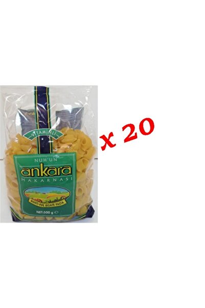 Nuh'un Ankara Ankara Vitaminli Mantı Makarna 500gr. X 20 Adet 1 Koli