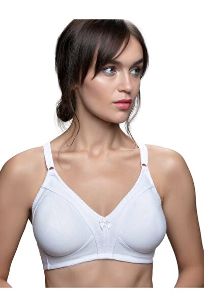 AYCI Kadın Beyaz Penye Toparlayıcı-minimizer Sütyen -330