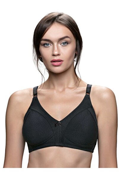 AYCI Kadın Siyah Penye Toparlayıcı-minimizer Sütyen -330