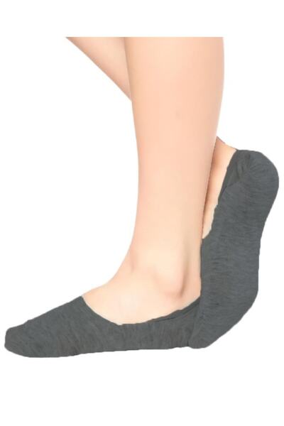 jilly jo Momslab Дамски безшевни силиконови бамбукови чорапи, 12 броя в опаковка