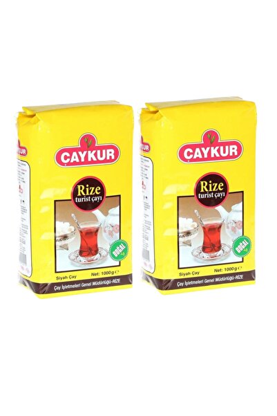 Çaykur شاي ريزي السياحي 1000 جرام 2 قطعة