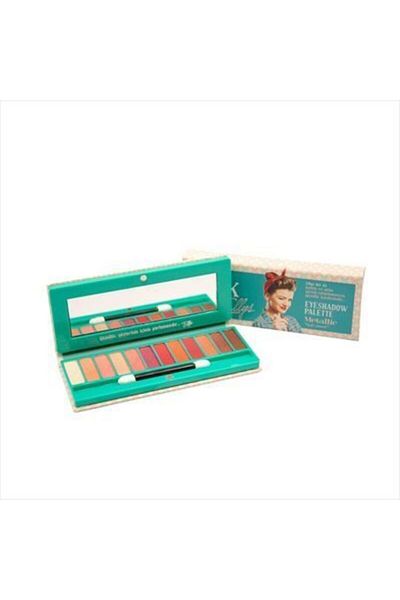 The Pink Ellys 12 Pack Metallic Eyeshadow Palette - 8682340191093