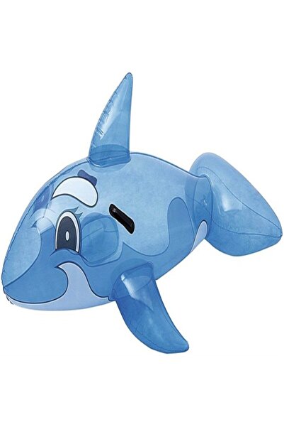 BESTWAY Tutmalı Transparan Mavi Balina Binici 157x94cm