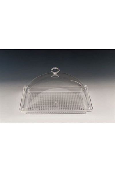 Alkan Polycarbonate Six Acrylic Cover Housing Container-Square Zcp 054/Kk