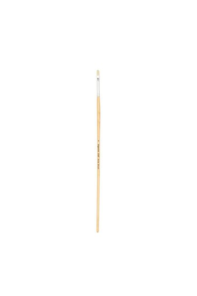 Bigpoint 258f Series Natural Bristle Flat Cut Brush No: 4 (1 Piece)