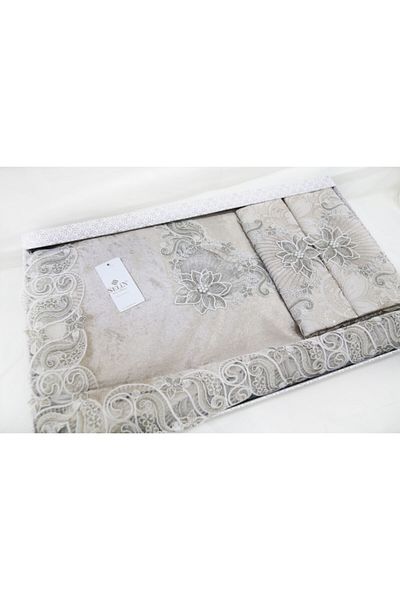 Selin Set cutie de zestre de lux 6 piese Pique - Melis - Cappucino